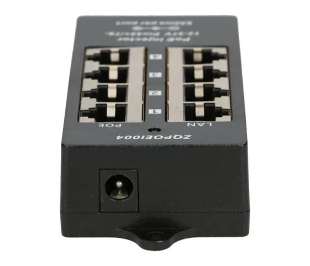 ExtraLink 4 Portowy PoE Injector 4x 100Mb/s RJ45 - 1541569 - zdjęcie 2